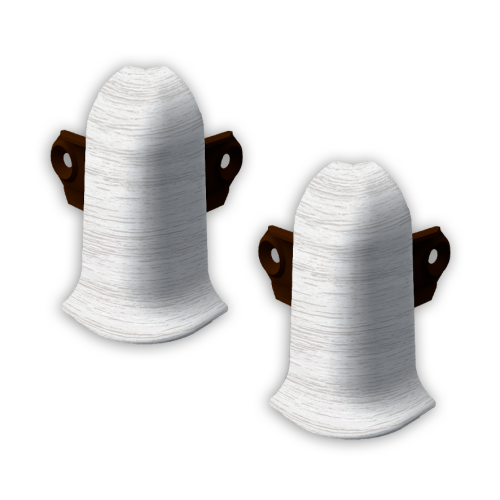 362 Угол наружний Лексида 55мм Акация белая (20шт)