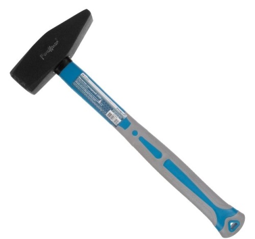 Молоток слесарный 1500 гр фибергласовая рукоятка кованый  Remocolor