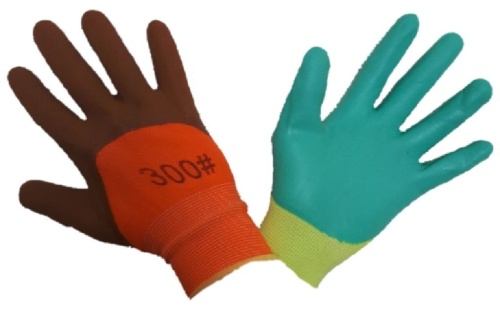 Перчатки нейлоновые облитые Леопард