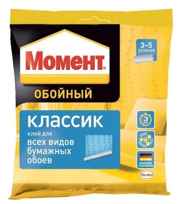 Клей обойный Момент Классик (0,100 кг)/24
