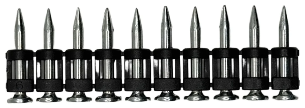 Гвозди усиленные для монтажного пистолета UNION UT-GPS 3,0x25 10шт газ