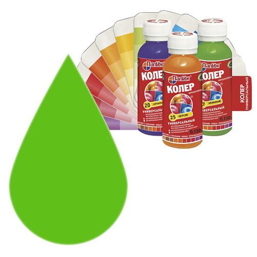 Колеровочная паста Палиж №13 - Салатный (0,1 л)