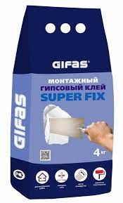 Клей для ГКЛ ПГП GIFAS SUPER FIX (4 кг) /4