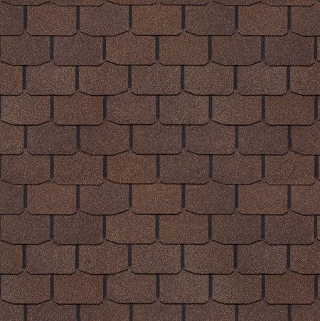 Черепица Docke EUROPA/SLATE коричневый(1уп. 3м2) (42)