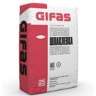 Шпатлевка GIFAS UNIVERSAL (25 кг) /49