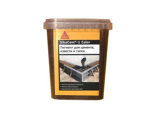 Добавка в бетон SikaCem-1 Color Красный краситель (1кг)