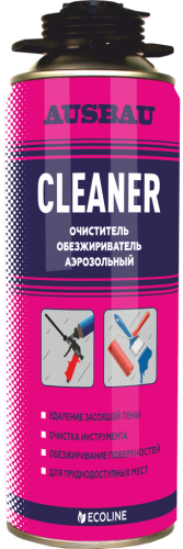Очиститель аэрозольный обезжириватель AUSBAU CLEANER (650мл) /12