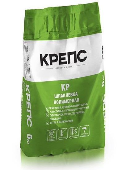 Шпатлевка КРЕПС КР белая (5 кг) /200