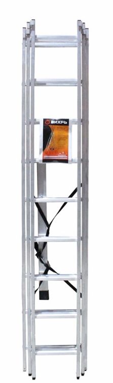 Лестница алюминиевая трёхсекционная ЛА 3х9 Вихрь