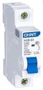 Выключатель автоматический 1п C 25А 4.5кА NXB-63S (R) CHINT 296712 Выключатель автоматический 1п C 25А 4.5кА NXB-63S (R) CHINT 296712