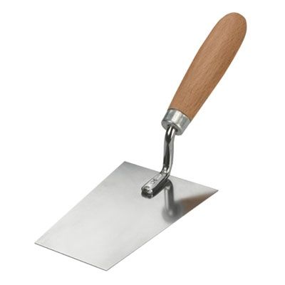 Кельма трапеция 180мм нержавеющая (12/72) 35413 БИБЕР