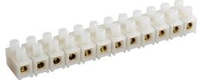 Колодка клеммная ЗВИ-30 6-16кв.мм 12 пар ПВХ полиэтилен IEK