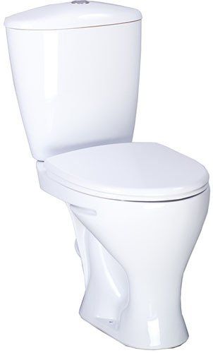 Унитаз - компакт Воротынский белый Santeri (бочок,сиденье,крепление)