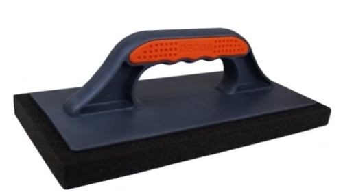 Терка 140 х 280 мм мелкопористый черный поролон 2К DECOR