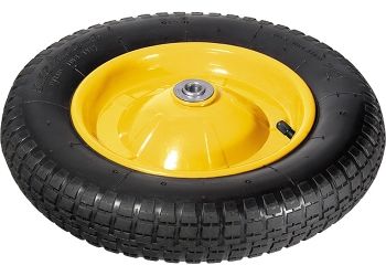 Колесо пневматическое 3.00-8 D360 мм подш внут диам 16 мм длина оси 92 мм( 1-колесн)