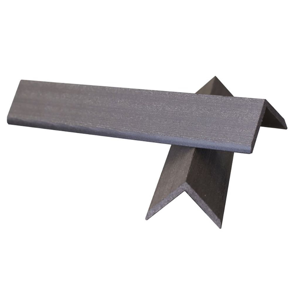 Уголок торцевой Harvex 35х70х3000мм Серый Дым 