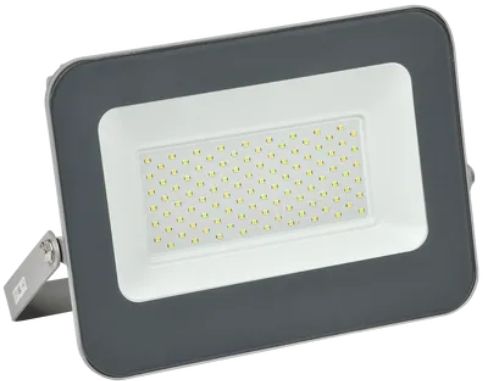 Прожектор светодиодный 100 Вт 6500К IP65 серый IEK