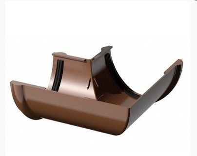 Угол желоба ТН 90гр коричневый (45)