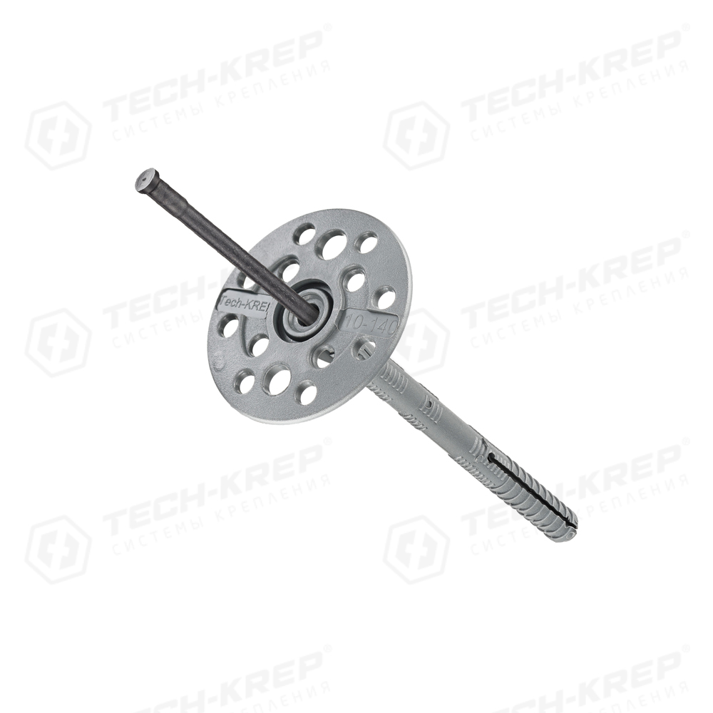 Дюбель для изоляции 10х140 с пластиковым гвоздем IZO