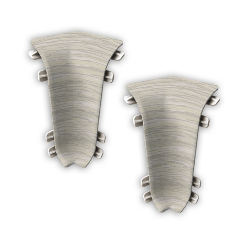 402 Угол внутренний Лексида 55мм Дуб аргенто (20/25шт)