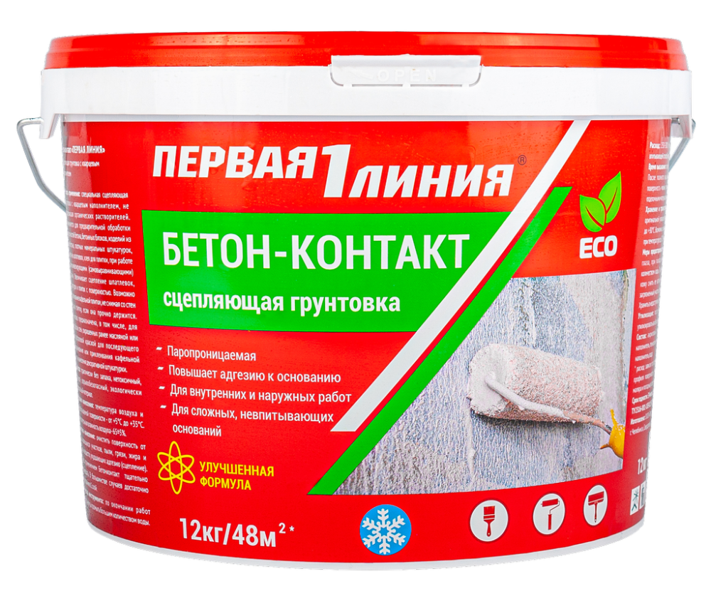 Бетоноконтакт Первая линия универсальный (12 кг) /44/39