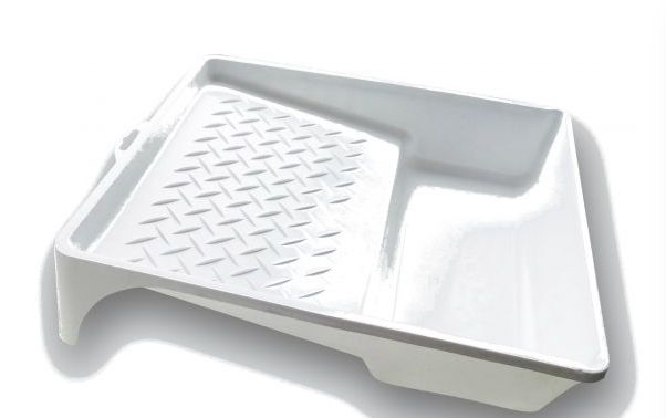 Кюветка пластмассовая для валиков 260 х 290 мм БЕЛАЯ