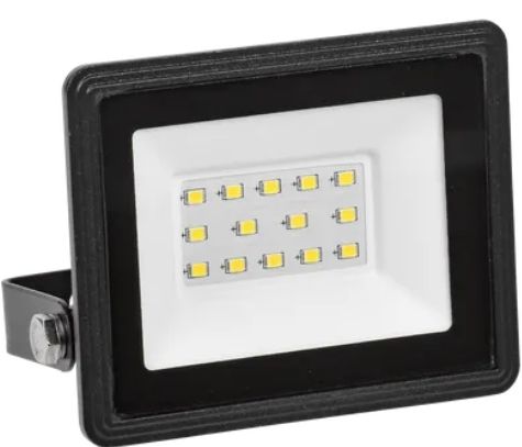 Прожектор светодиодный 20 Вт 6500К IP65 черный IEK