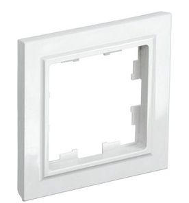 Рамка 1-м BRITE РУ-1-БрБ бел. IEK Рамка 1-м BRITE РУ-1-БрБ бел. IEK