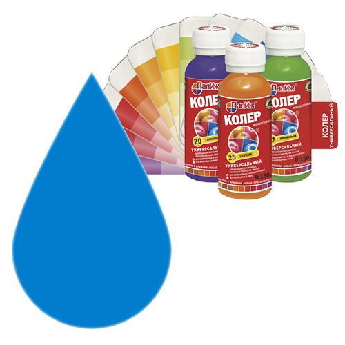 Колеровочная паста Палиж №17 - Синий (0,1 л)