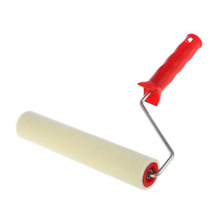 Валик 250 мм Velur NAVY с рукояткой ворс 4мм