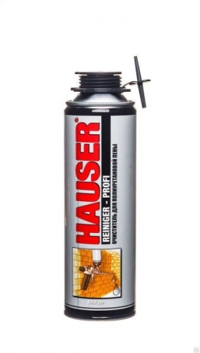 Очиститель монтажной пены Hauser (0,360кг/0,260л) /12