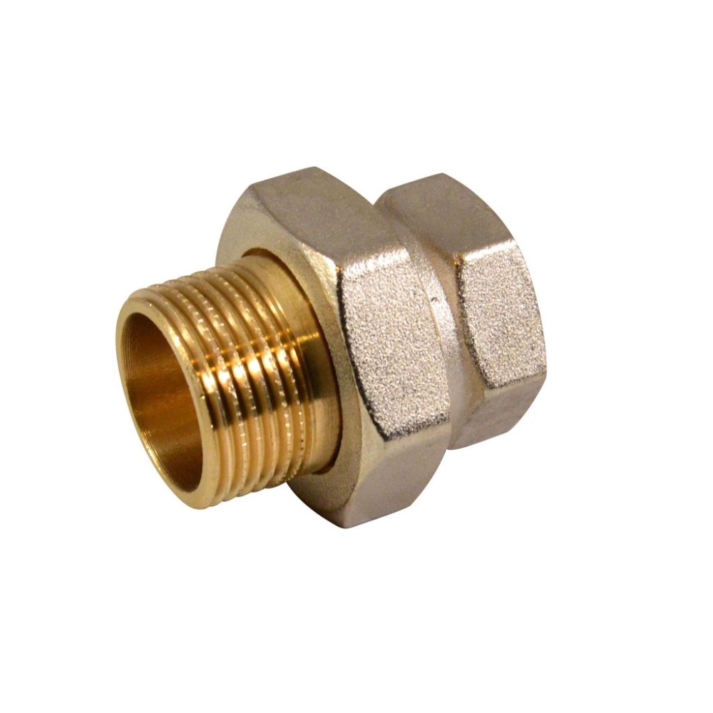 Соединитель с накид. гайкой прямой 3/4" г/ш CTM внутр-нар