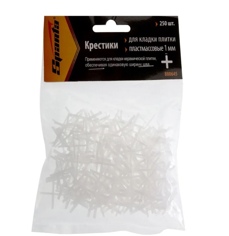 Крестики для плитки 1,0 мм (250 шт)