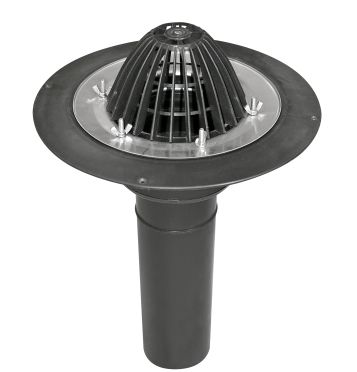 Воронка ТЕХНОНИКОЛЬ с обжимным фланцем 110х450 мм