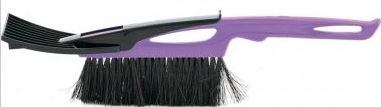 Щетка-сметка+скребок 400 мм фиолетовая SPARTA 552945