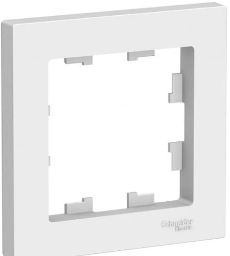 Рамка 1-м AtlasDesign бел. SchE