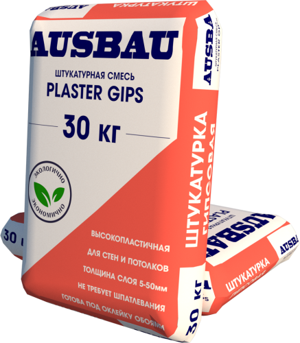 Штукатурка AUSBAU PLASTER GIPS (30 кг) /40