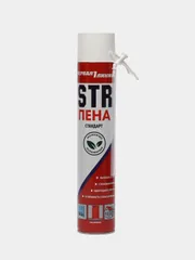 Пена монтажная бытовая Первая линия Стандарт всесезонная (0,700кг) /12 /672