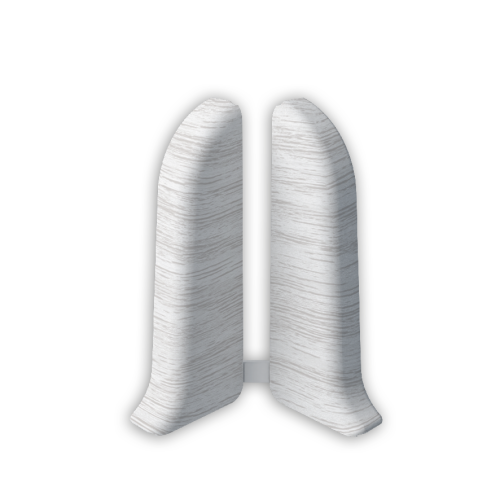 362 Заглушки (левая/правая) Лексида 55мм Акация белая (10 пар)