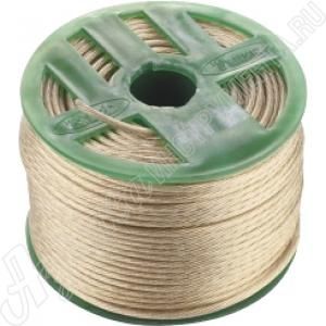 Трос металлополимерный прозрачный ПР-5,0 (5,0мм толщина 1 м.п.) СИБРТЕХ