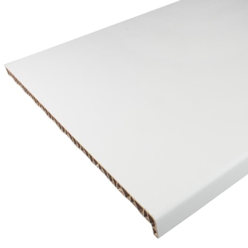 Подоконник ПВХ 600х3000 белый Мастерпласт