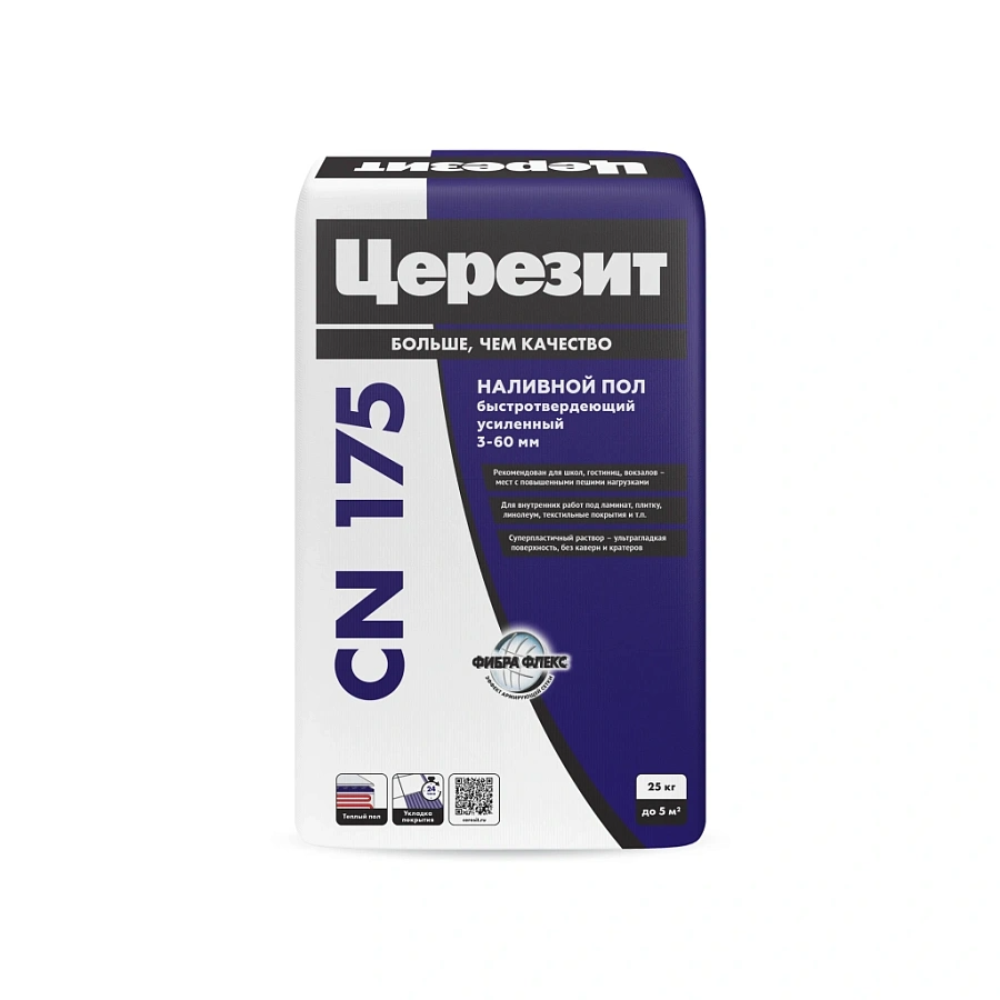 Пол универсальный ЦЕРЕЗИТ CN 175 3-60 мм (25 кг) /48