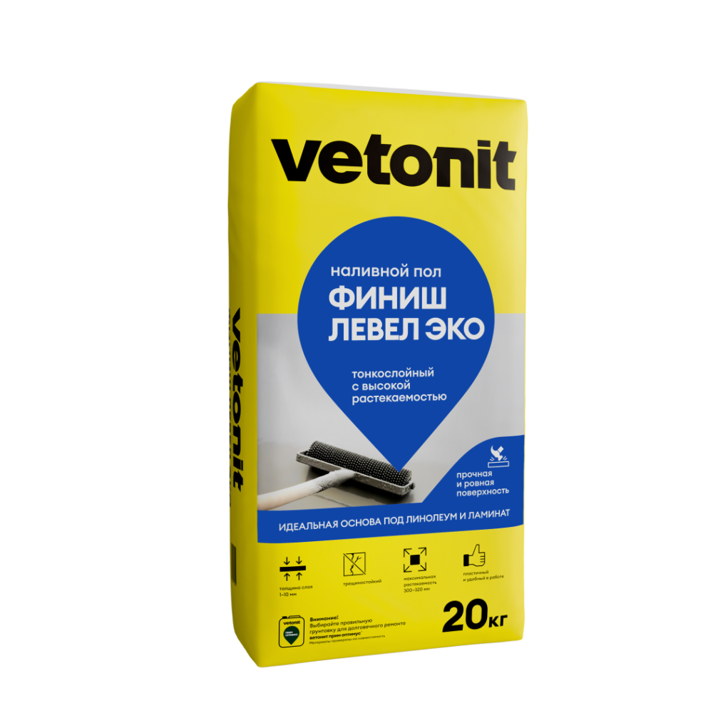 Пол универсальный ВЕТОНИТ левел эко (20 кг) /54