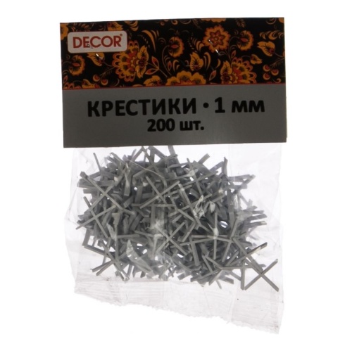 Крестики для плитки 1,0 мм (200)