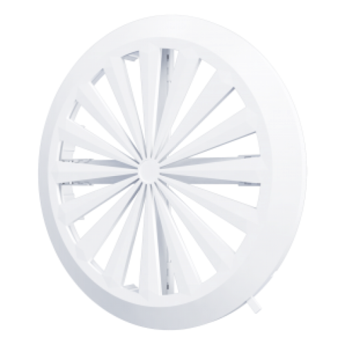 Решетка универсальная регул. D180 с фланцем D90-160 10RKU (Эра)