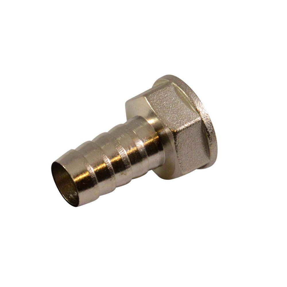 Штуцер латунный под шланг с внутр. рез. 1/2"х16 мм CTM