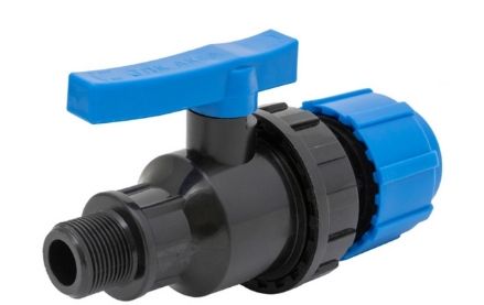 Кран шаров.разборный обжим-нар.р 20-1/2"