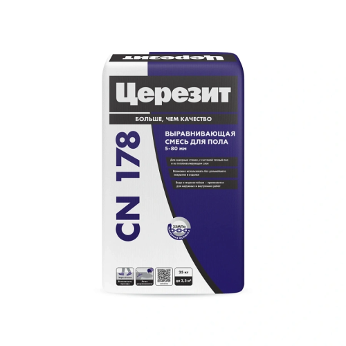 Пол универсальный ЦЕРЕЗИТ CN 178 5-60 мм (25 кг) /48