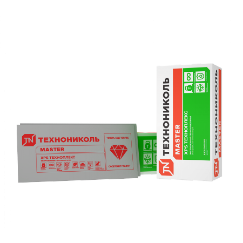 Утеплитель ТЕХНОНИКОЛЬ Техноплекс 50х580х1180 (уп.8шт 5,4752м2 0,2737м3)