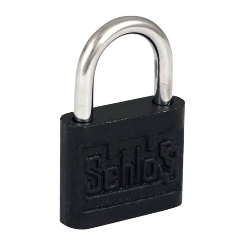 ШЛОСС 73012 Замок навесной черный PL-05/40 чугун (10/120)